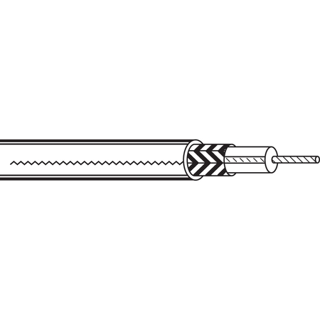 BELDEN RG316-M17/113 026 STR SCCS, TFE 95% SPC BRD SHD FEP JKT, 1000FT 84316 0011000